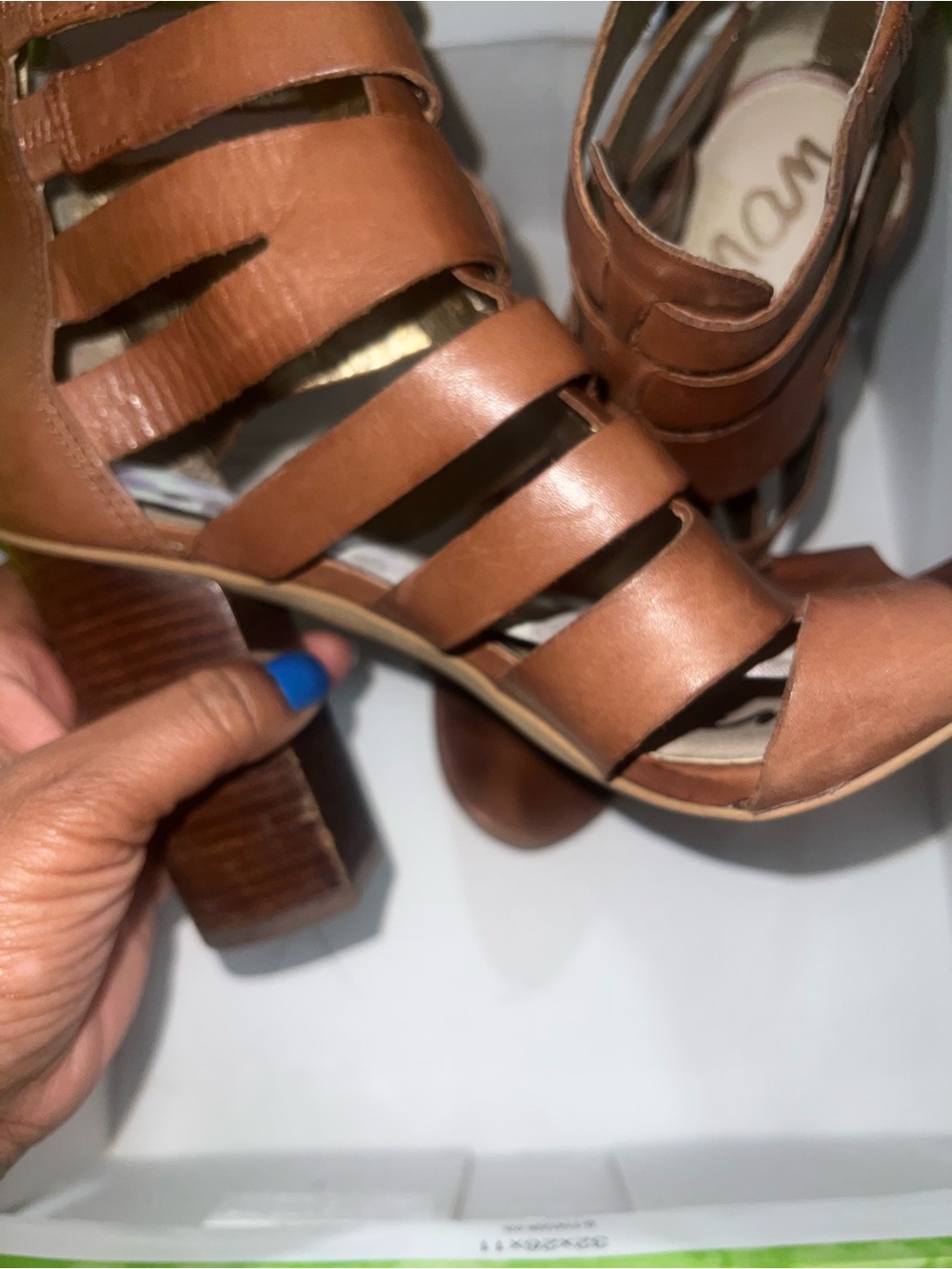 Women’s Strappy Block Heel Sandals - Brown